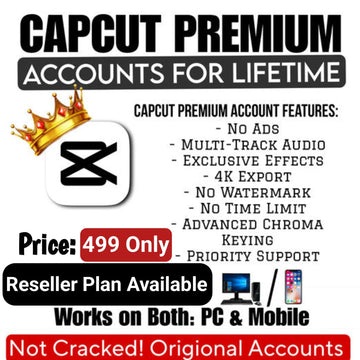 Capcut Pro Subscription | 1 month| Instant Access